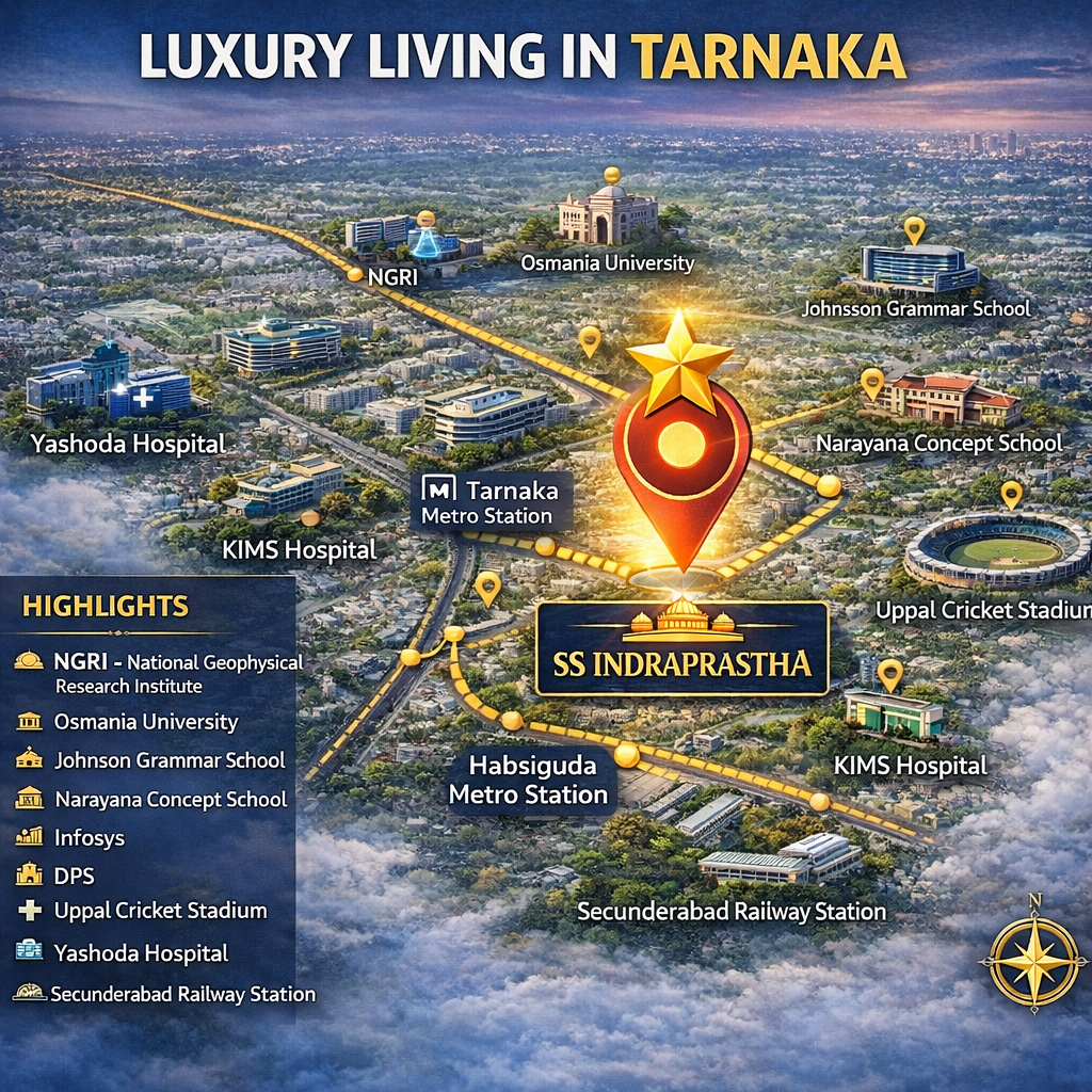 Living in Tarnaka Hyderabad