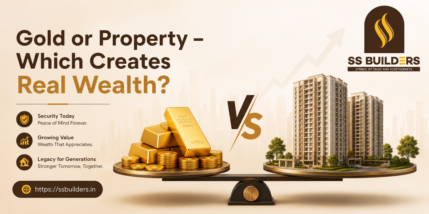 Gold or Property – Which Creates Real Wealth